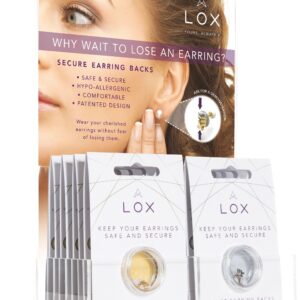 LOX lash serum and enhancer products with application brushes.